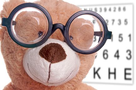 Teddybär mit Brille